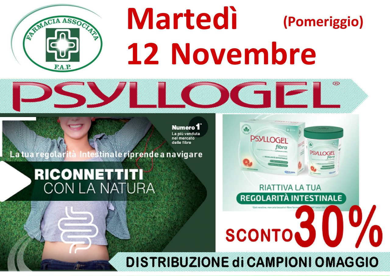 Giornata promozionale Psyllogel Fibra